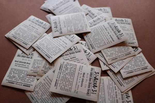 35 seltene Sammelbilder - Wer führt das Dritte Reich ?